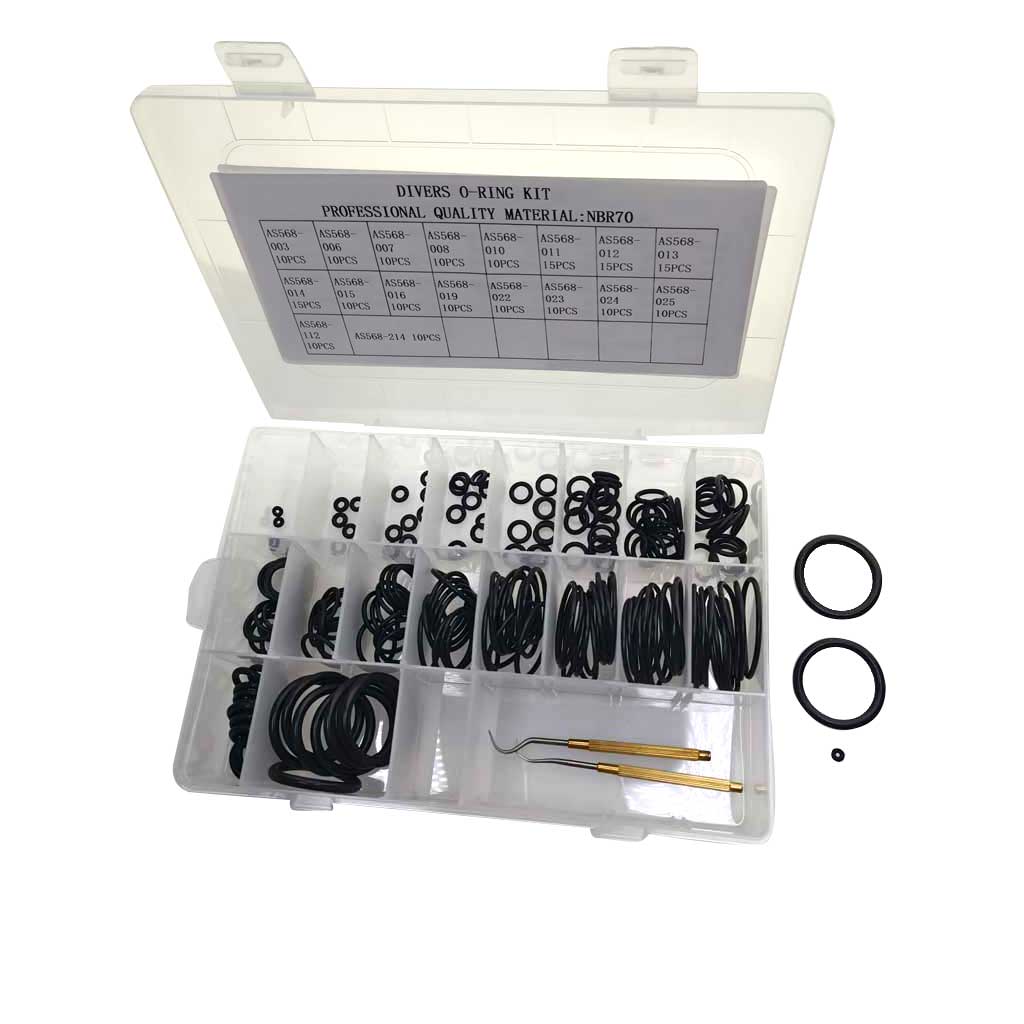 200PC Scuba Diving O-Ring Kit  - Snorkeling Gear ulasan dan harga
