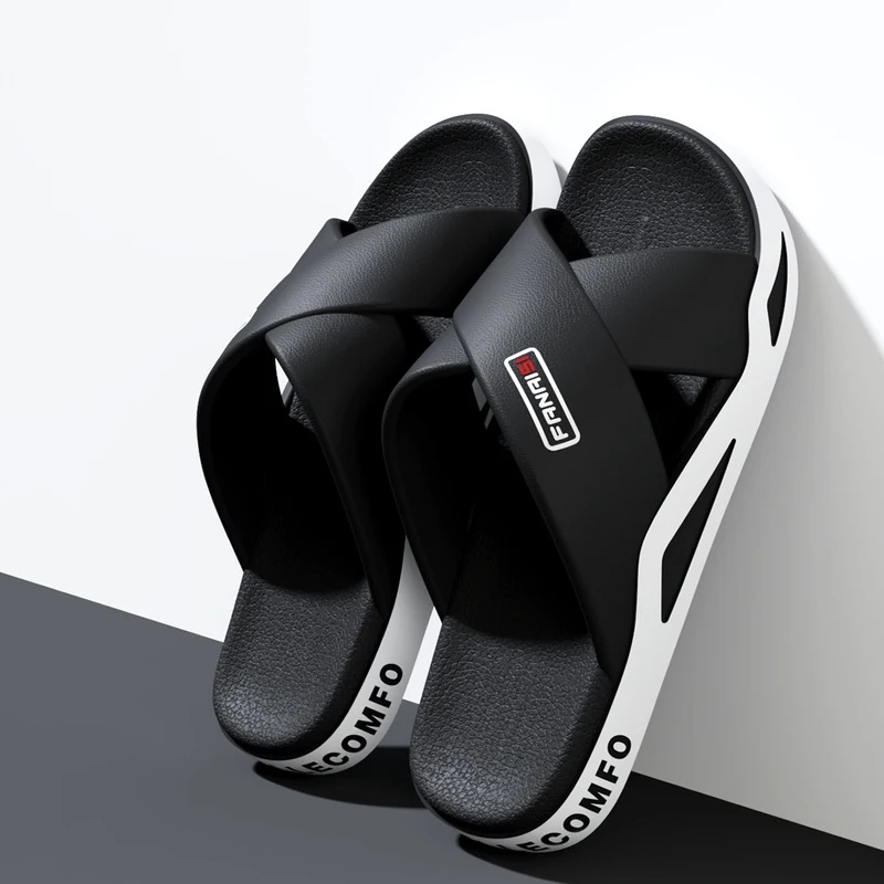 ZUOFU Men Cross Strap Open Toe - Flippers Swimming ulasan dan harga