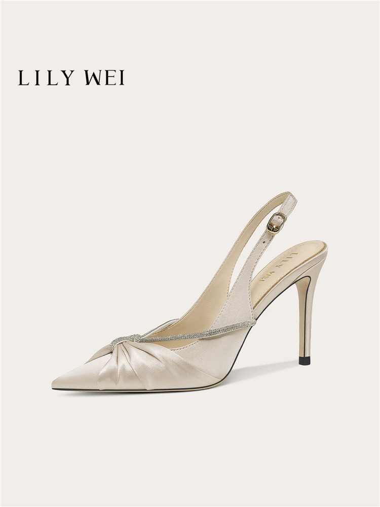 Spring/Summer New Pointed Silk - Water Shoes ulasan dan harga