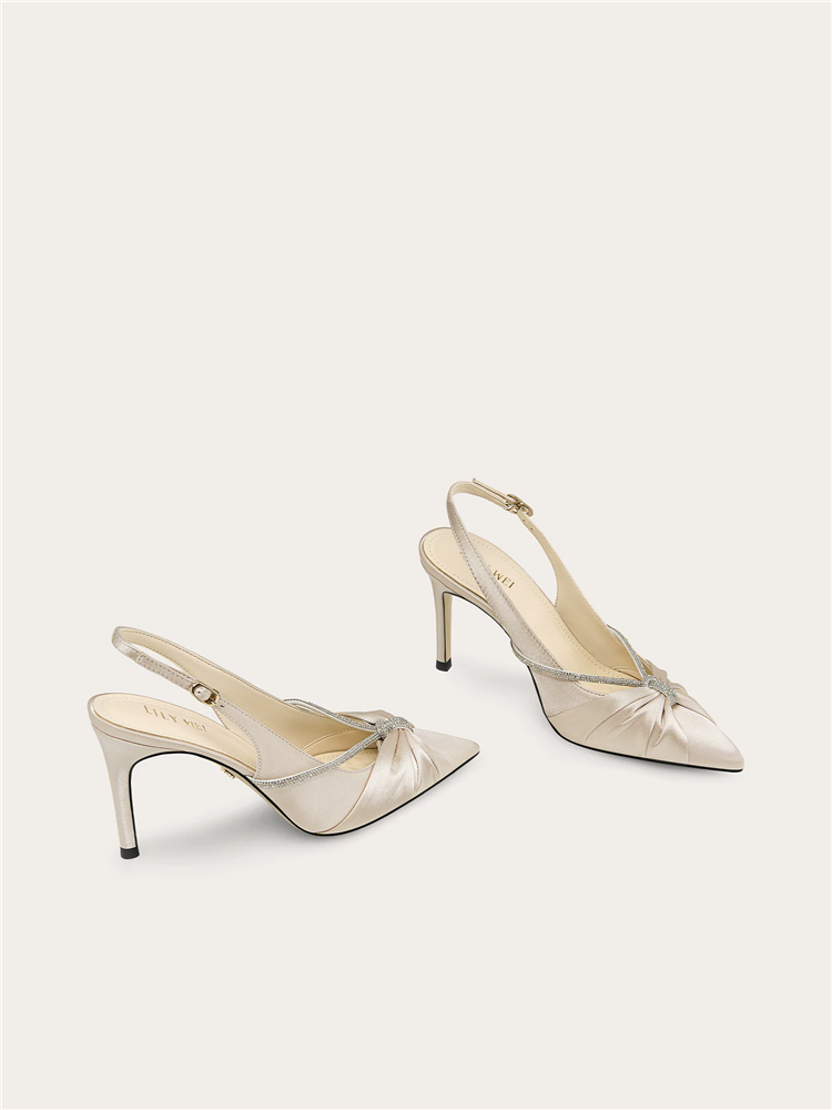 Spring/Summer New Pointed Silk - Water Shoes ulasan dan harga