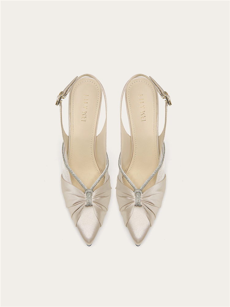 Spring/Summer New Pointed Silk - Water Shoes ulasan dan harga