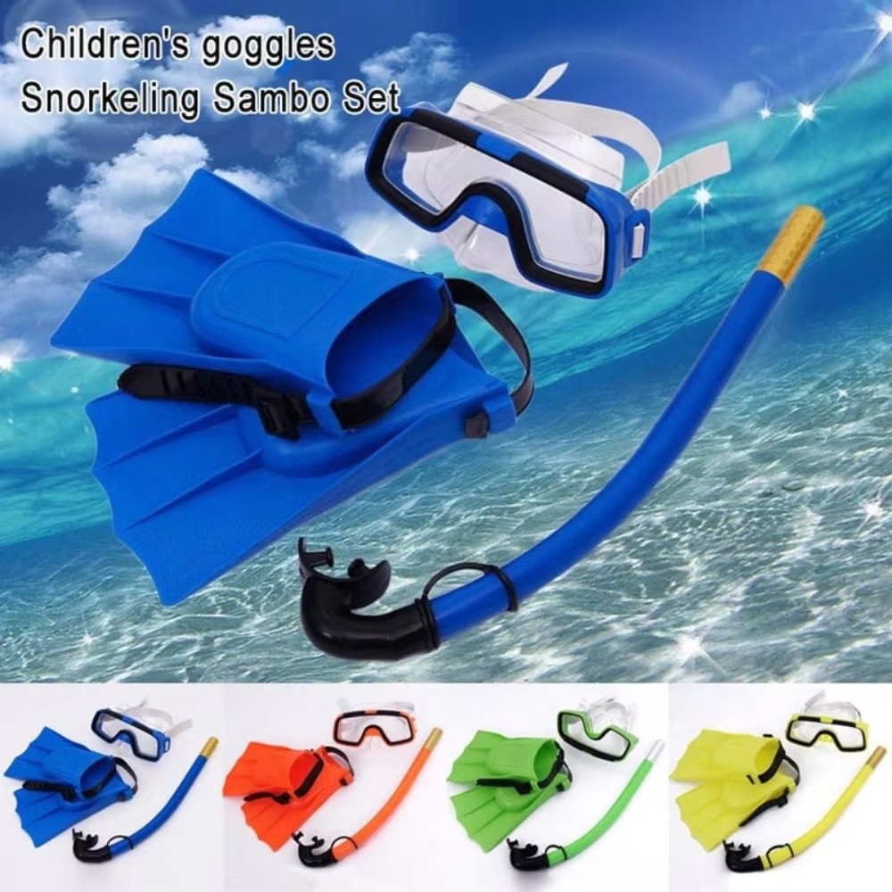 New Anti-Fog Children Diving M - Flippers Swimming ulasan dan harga