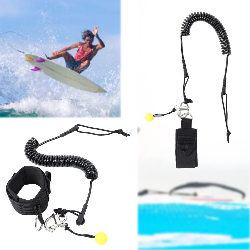 Surfboard Foot Rope Adjustable - Surfboard Leash ulasan dan harga