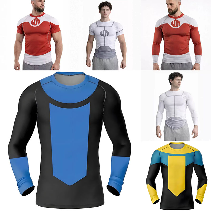 New Invincible Cosplay Rash Gu - Rash Guard ulasan dan harga