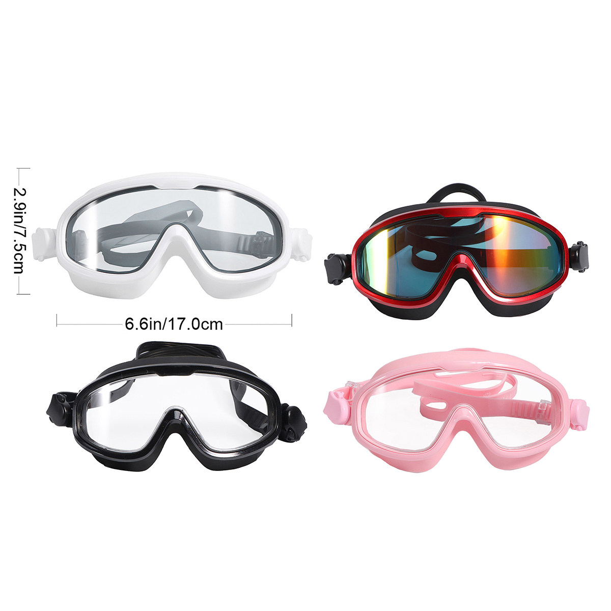 Waterproof Anti-Fog Swimming G - Goggles Swim ulasan dan harga