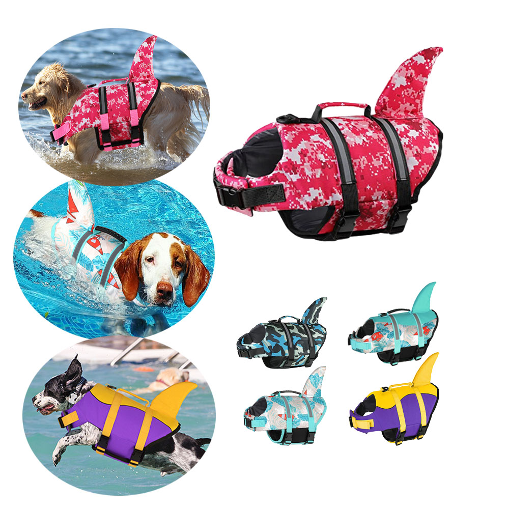Dog Life Jacket Shark Ripstop  - Life Jacket ulasan dan harga