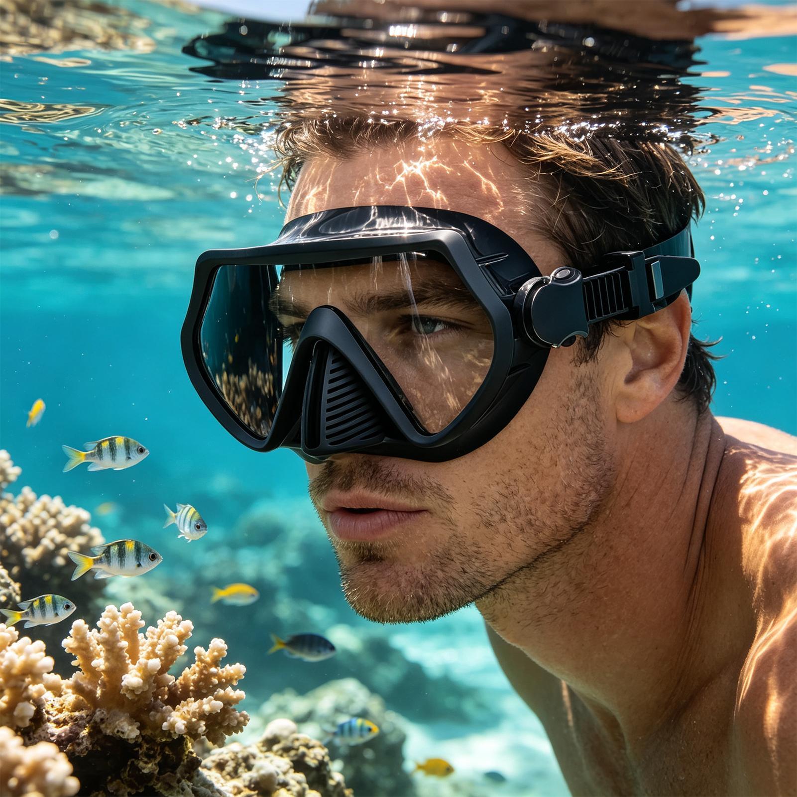 Dive Goggles Anti-Fog High Def - Goggles Swim ulasan dan harga