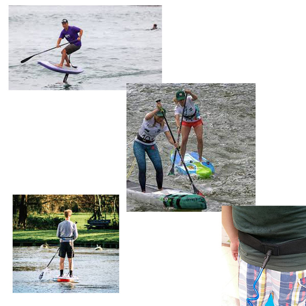 Coiled Leash Adjustable SUP Su - Surfboard Leash ulasan dan harga