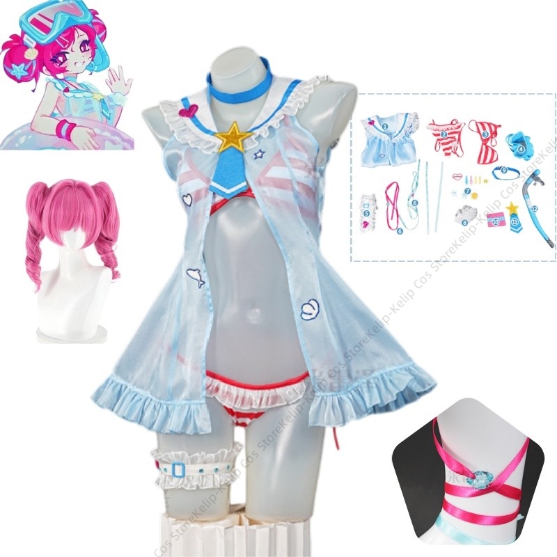 Diver Buro Muse Dash Cosplay D - Snorkel Set ulasan dan harga