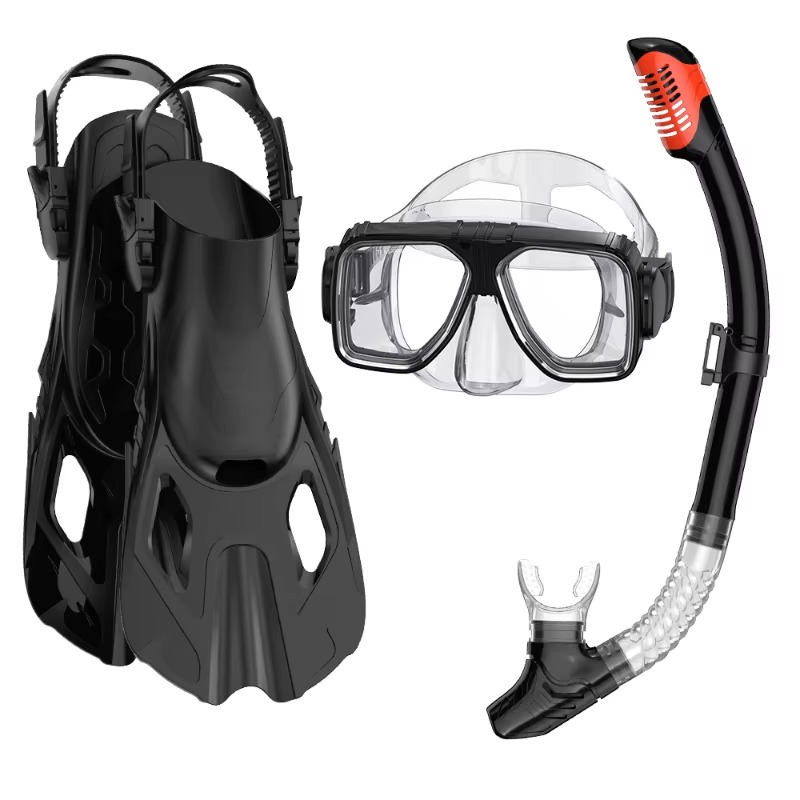 Professional 3-Piece Snorkel D - Diving Mask ulasan dan harga