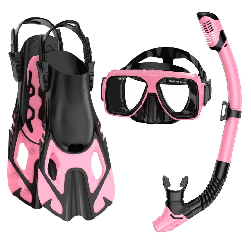 Professional 3-Piece Snorkel D - Diving Mask ulasan dan harga