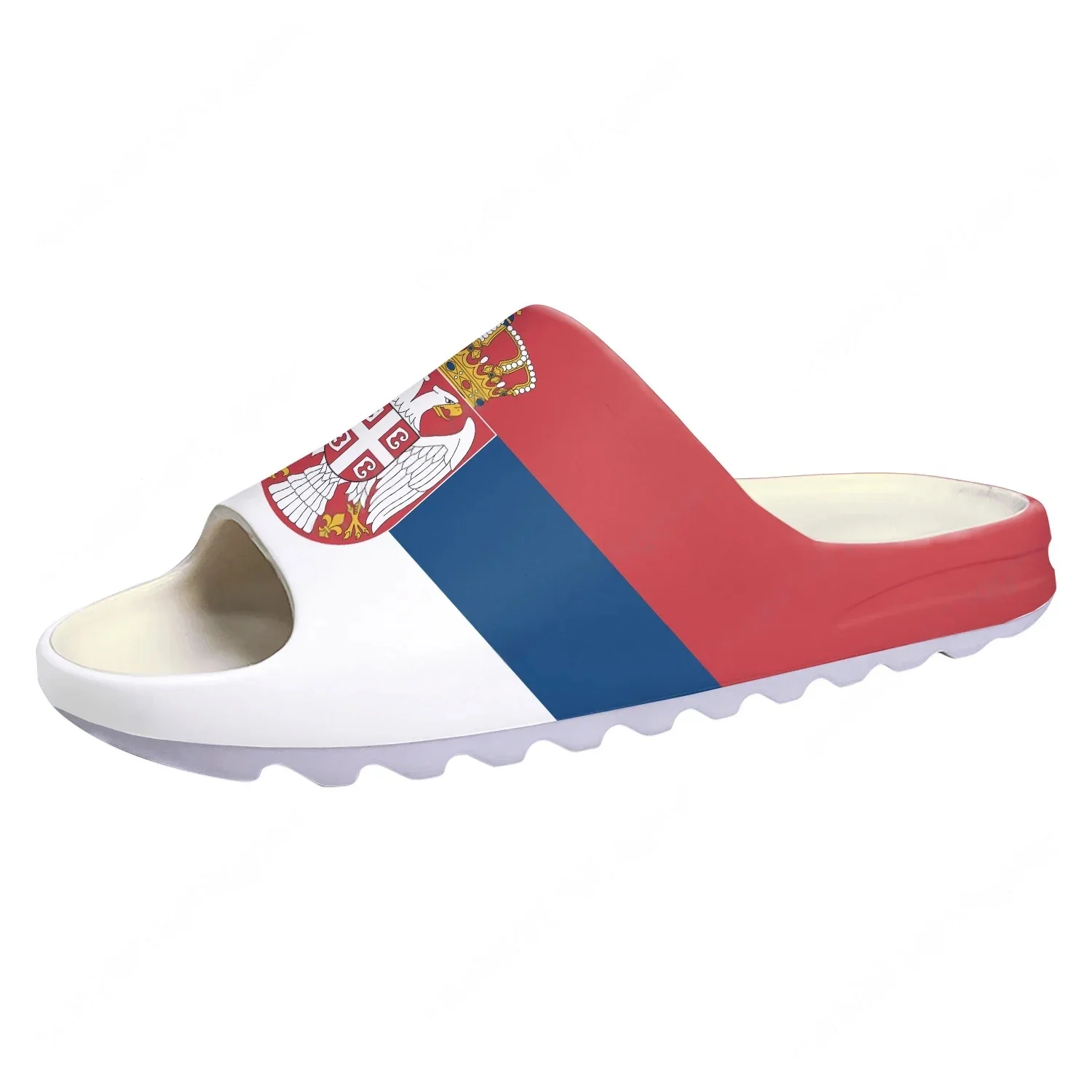 Serbian Flag Soft Sole Slliper - Water Shoes ulasan dan harga