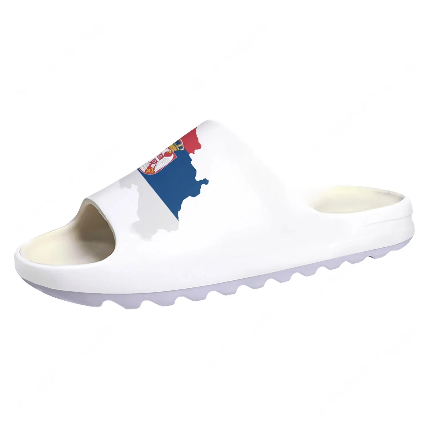 Serbian Flag Soft Sole Slliper - Water Shoes ulasan dan harga