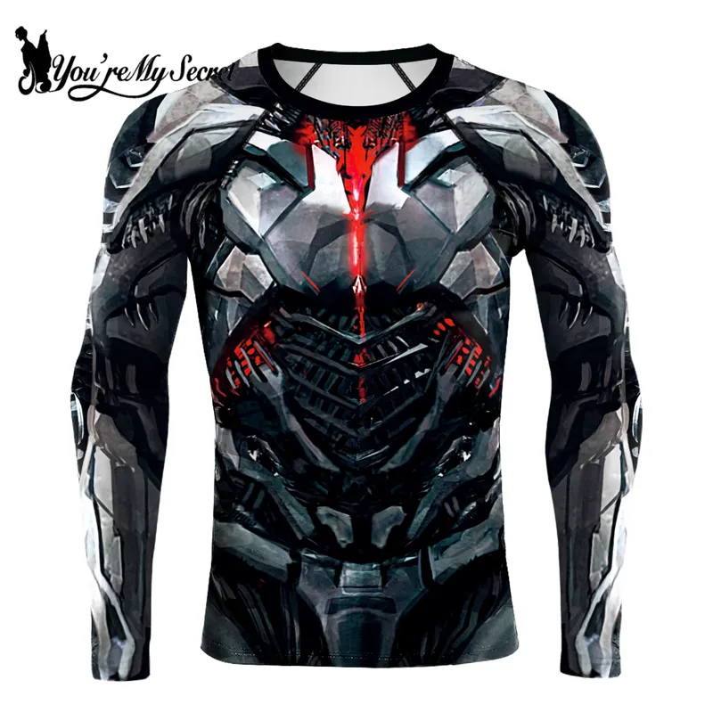 3D Printed Casual Long Sleeve  - Rash Guard ulasan dan harga
