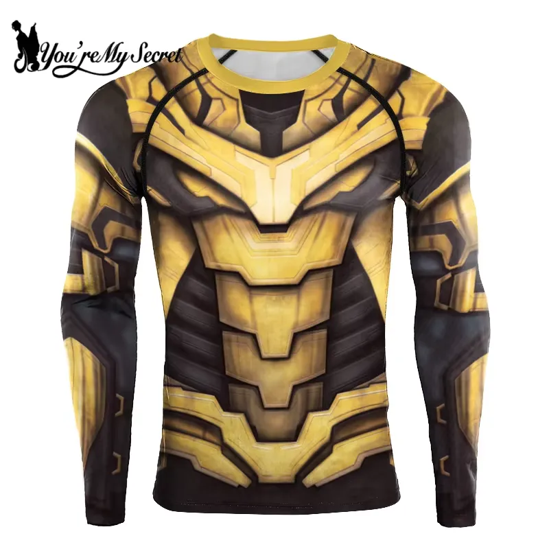 3D Printed Casual Long Sleeve  - Rash Guard ulasan dan harga
